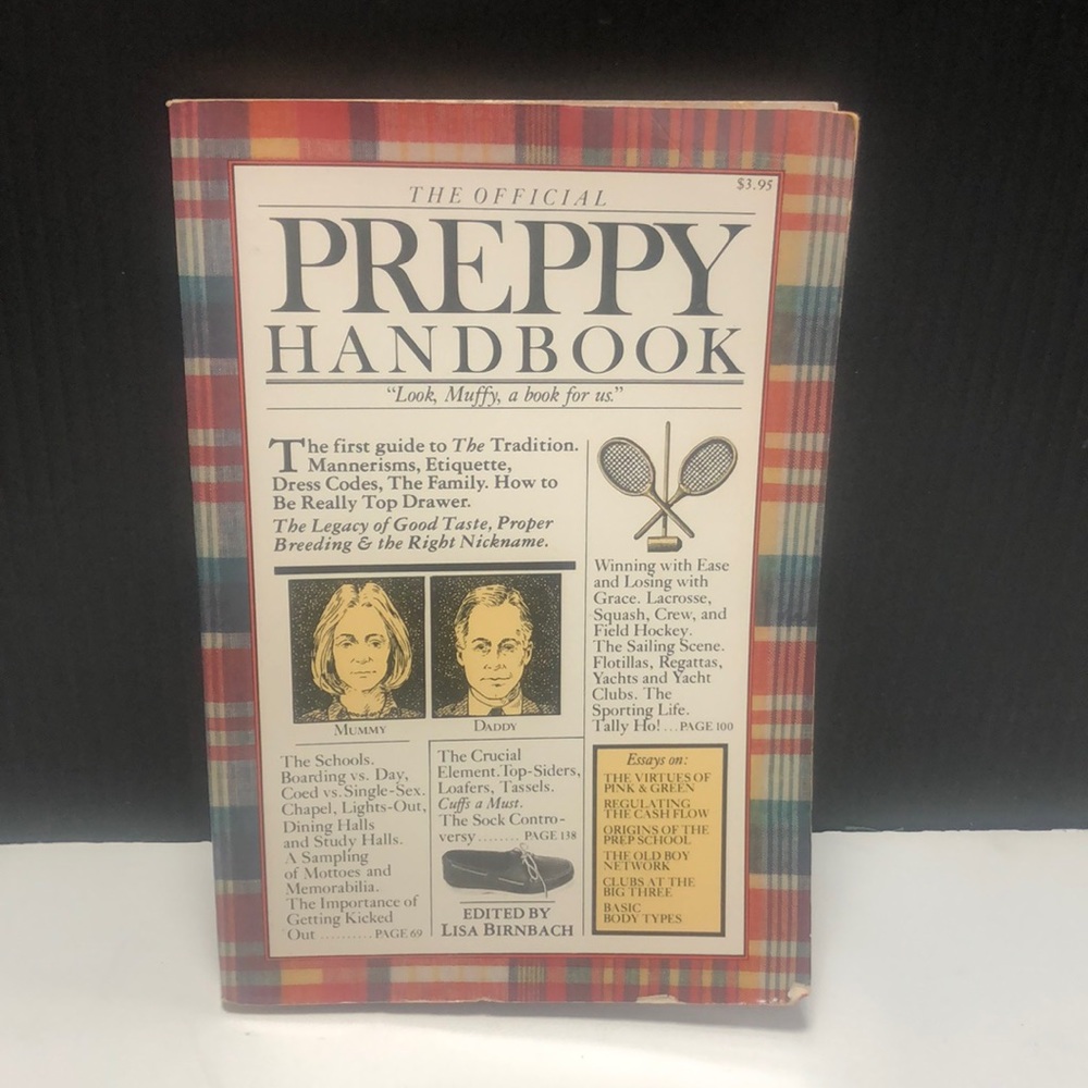 The Official Preppy Handbook by Birnbach Lisa 1980